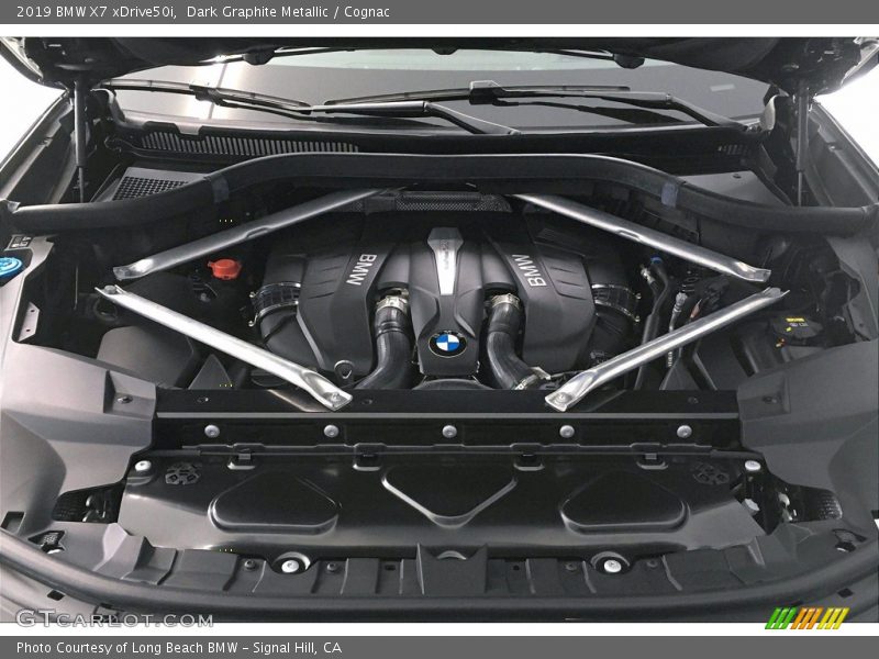 Dark Graphite Metallic / Cognac 2019 BMW X7 xDrive50i