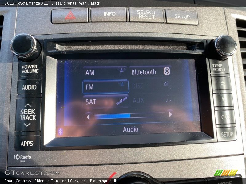 Blizzard White Pearl / Black 2013 Toyota Venza XLE