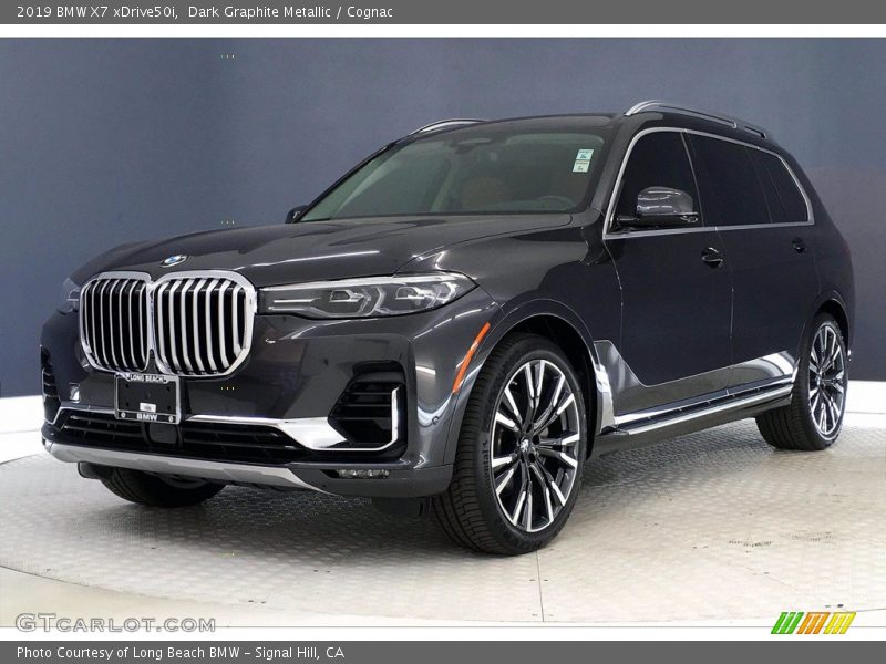Dark Graphite Metallic / Cognac 2019 BMW X7 xDrive50i