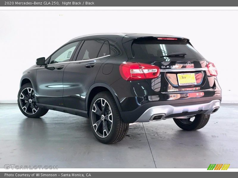 Night Black / Black 2020 Mercedes-Benz GLA 250