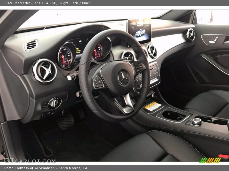 Night Black / Black 2020 Mercedes-Benz GLA 250