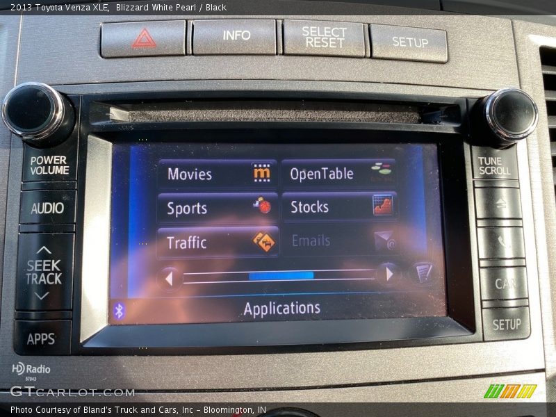 Blizzard White Pearl / Black 2013 Toyota Venza XLE