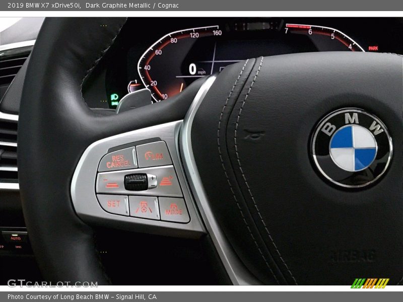 Dark Graphite Metallic / Cognac 2019 BMW X7 xDrive50i