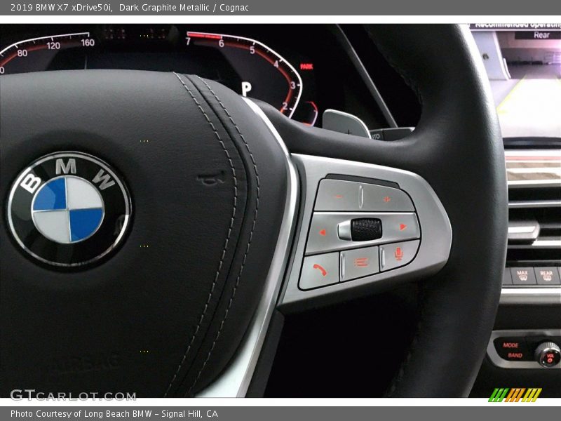 Dark Graphite Metallic / Cognac 2019 BMW X7 xDrive50i