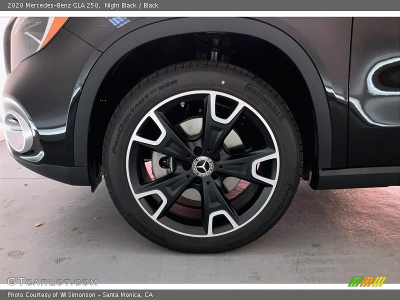 Night Black / Black 2020 Mercedes-Benz GLA 250