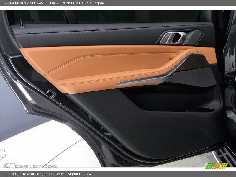 Dark Graphite Metallic / Cognac 2019 BMW X7 xDrive50i