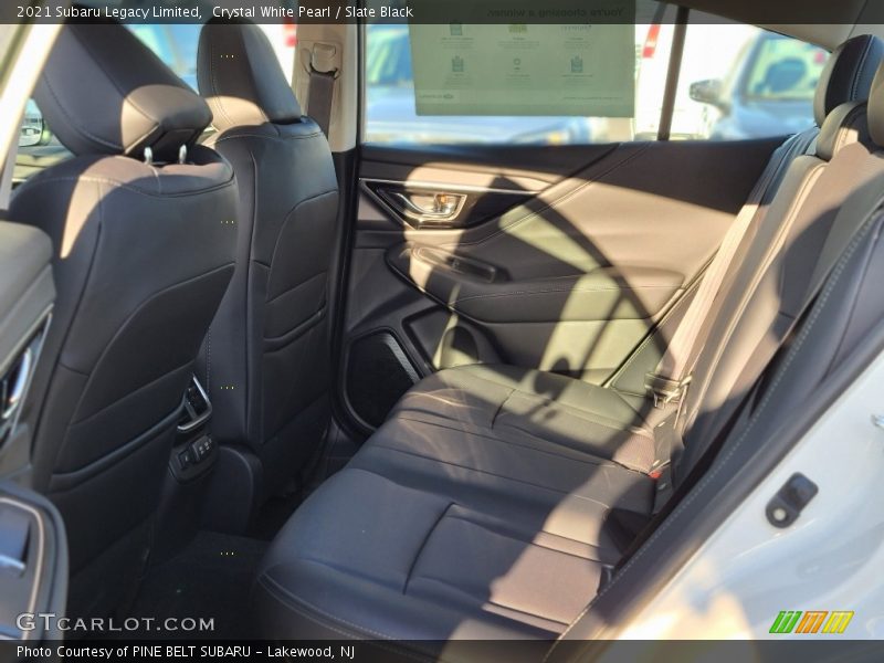 Crystal White Pearl / Slate Black 2021 Subaru Legacy Limited