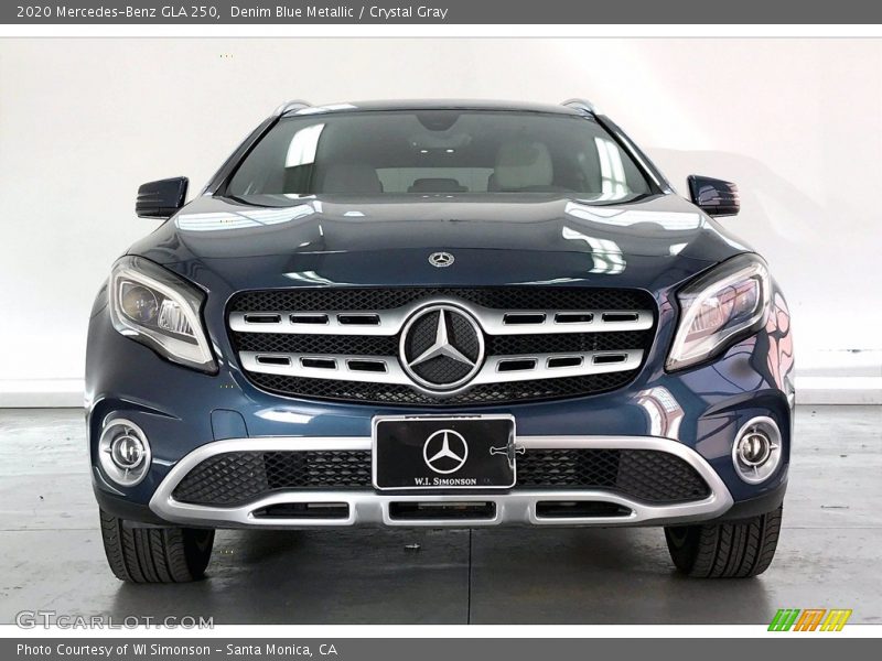 Denim Blue Metallic / Crystal Gray 2020 Mercedes-Benz GLA 250