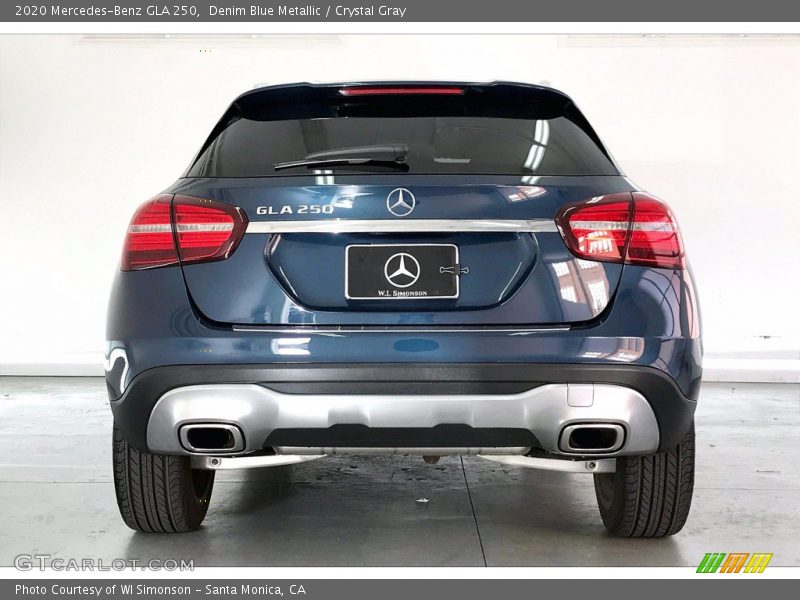Denim Blue Metallic / Crystal Gray 2020 Mercedes-Benz GLA 250