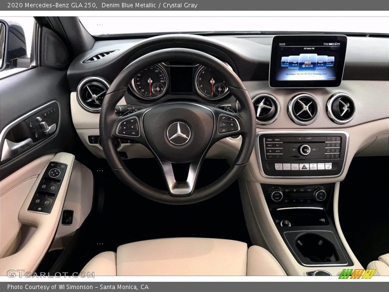 Denim Blue Metallic / Crystal Gray 2020 Mercedes-Benz GLA 250