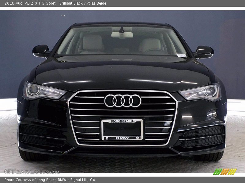 Brilliant Black / Atlas Beige 2018 Audi A6 2.0 TFSI Sport
