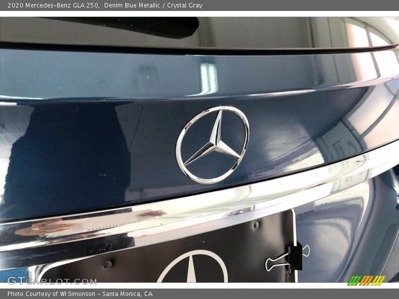 Denim Blue Metallic / Crystal Gray 2020 Mercedes-Benz GLA 250