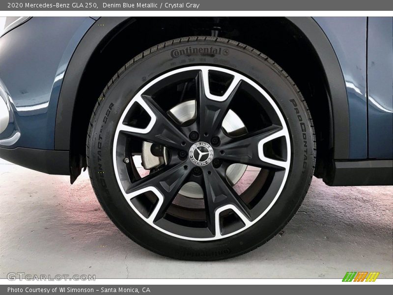 Denim Blue Metallic / Crystal Gray 2020 Mercedes-Benz GLA 250