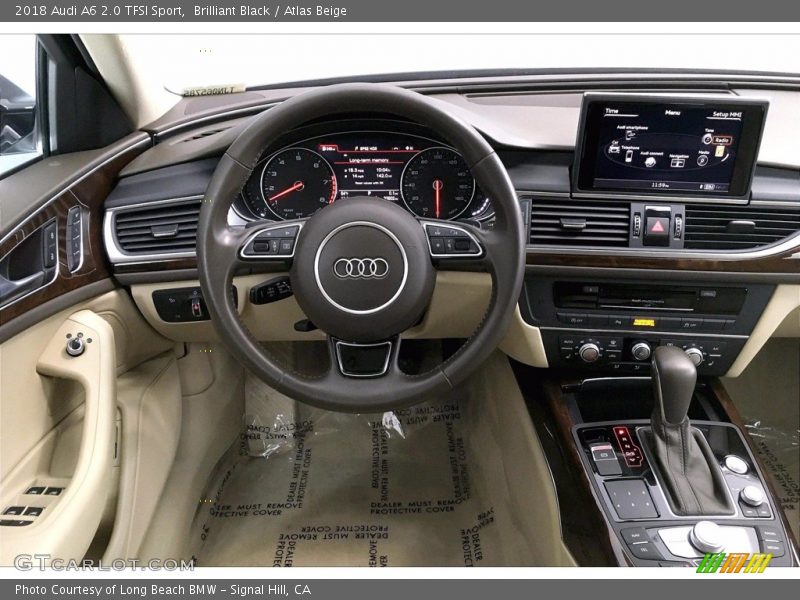 Dashboard of 2018 A6 2.0 TFSI Sport