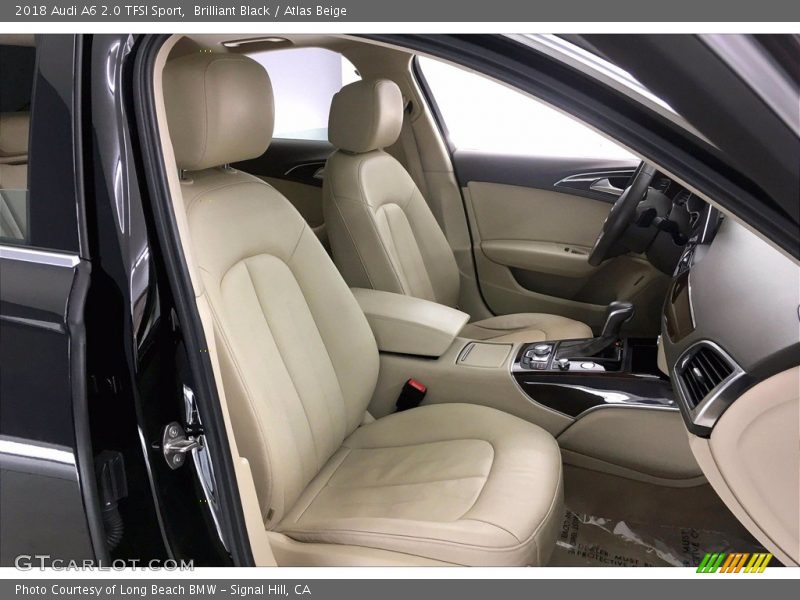  2018 A6 2.0 TFSI Sport Atlas Beige Interior