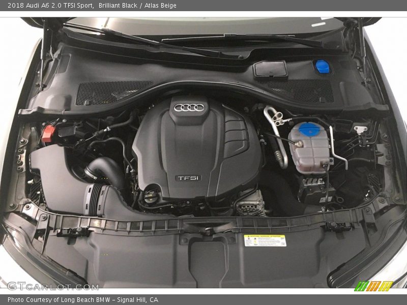  2018 A6 2.0 TFSI Sport Engine - 2.0 Liter Turbocharged TFSI DOHC 16-Valve VVT 4 Cylinder