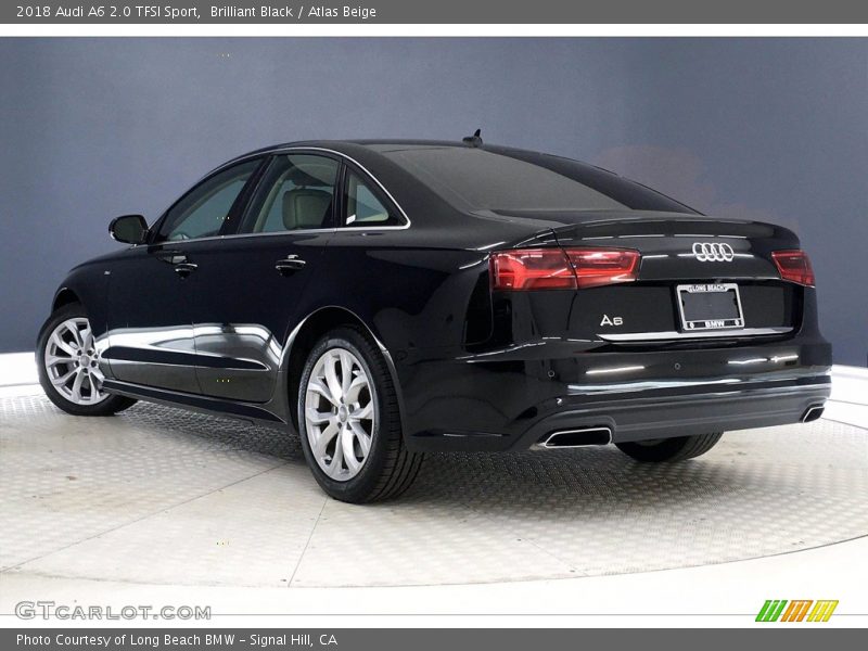 Brilliant Black / Atlas Beige 2018 Audi A6 2.0 TFSI Sport