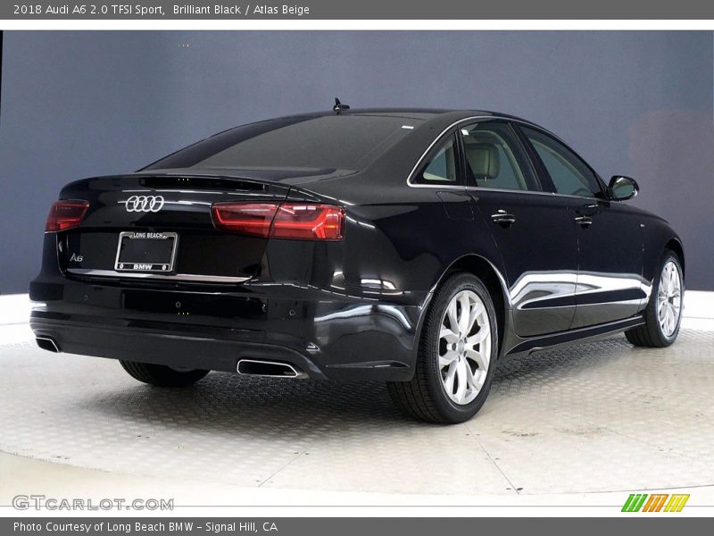 Brilliant Black / Atlas Beige 2018 Audi A6 2.0 TFSI Sport