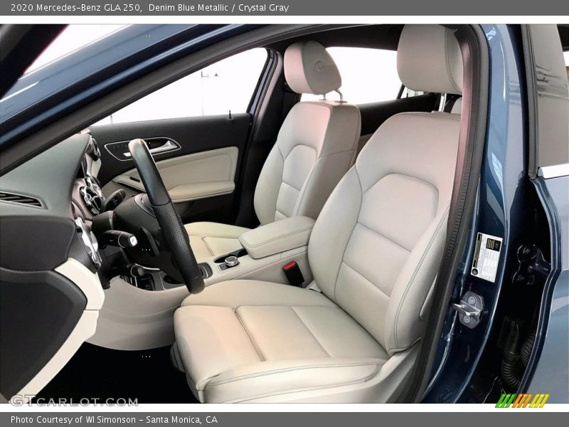 Denim Blue Metallic / Crystal Gray 2020 Mercedes-Benz GLA 250