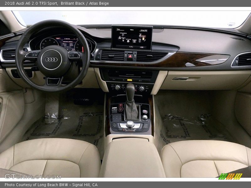  2018 A6 2.0 TFSI Sport Atlas Beige Interior