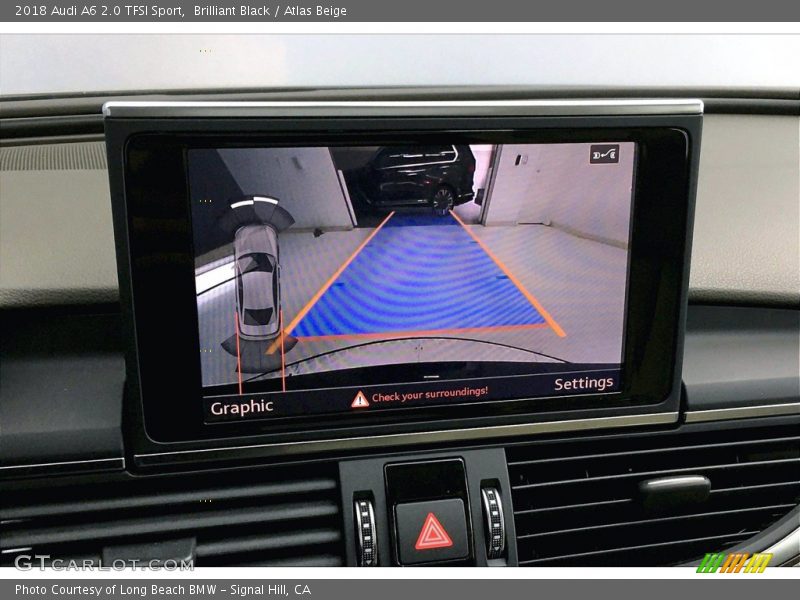 Brilliant Black / Atlas Beige 2018 Audi A6 2.0 TFSI Sport