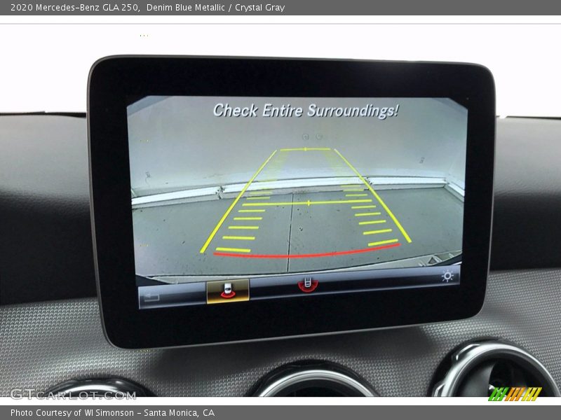 Denim Blue Metallic / Crystal Gray 2020 Mercedes-Benz GLA 250