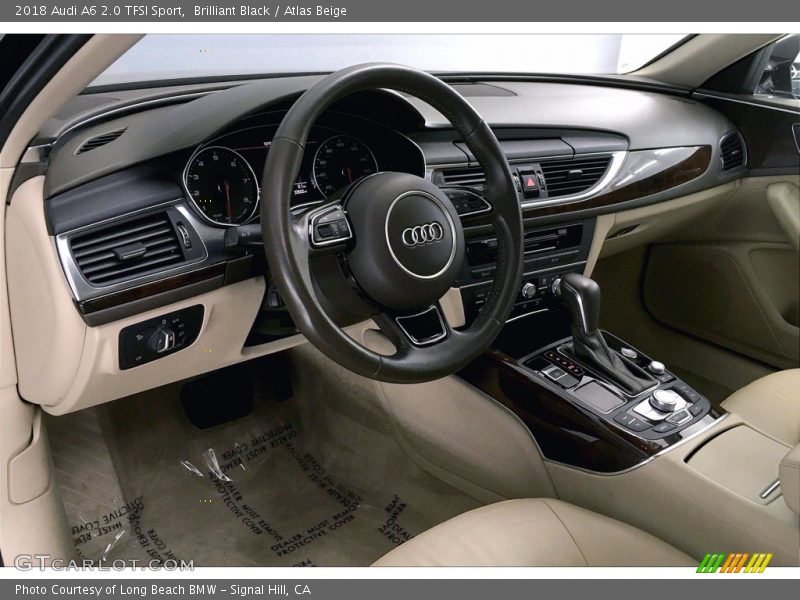 Dashboard of 2018 A6 2.0 TFSI Sport