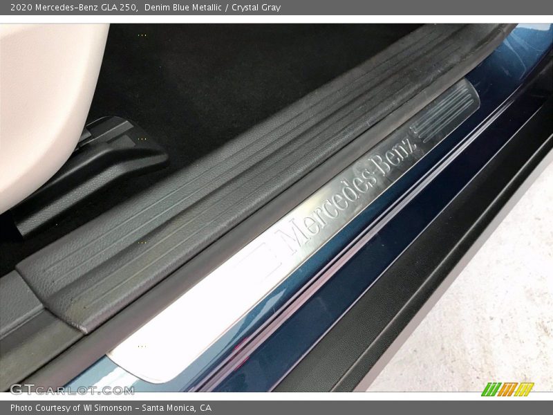 Denim Blue Metallic / Crystal Gray 2020 Mercedes-Benz GLA 250
