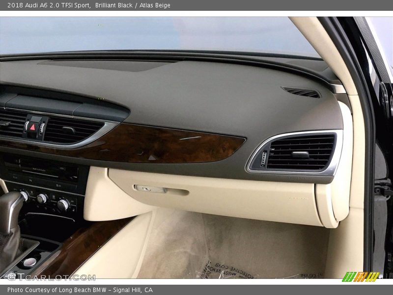 Brilliant Black / Atlas Beige 2018 Audi A6 2.0 TFSI Sport