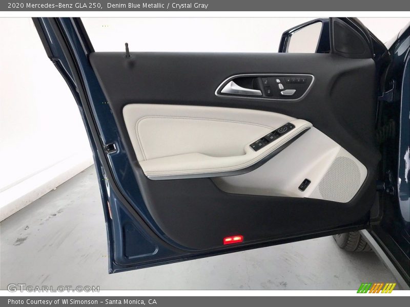 Denim Blue Metallic / Crystal Gray 2020 Mercedes-Benz GLA 250