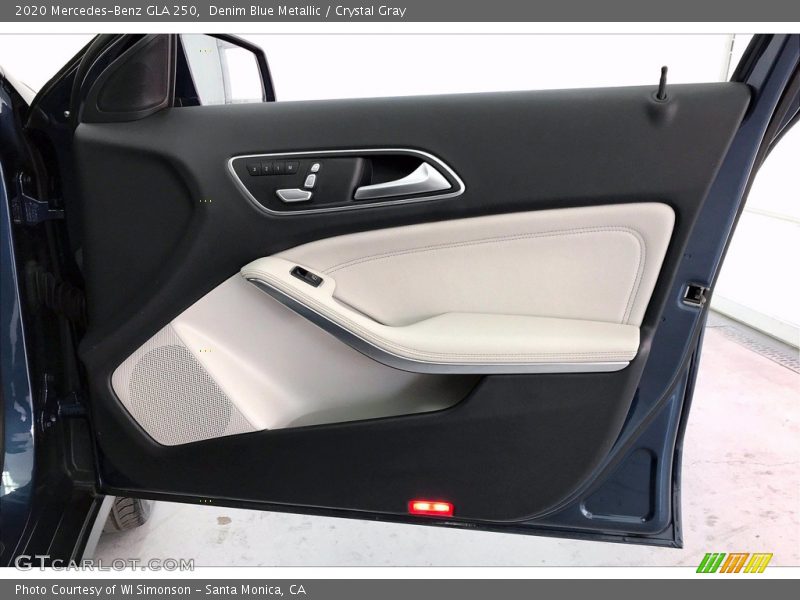 Denim Blue Metallic / Crystal Gray 2020 Mercedes-Benz GLA 250