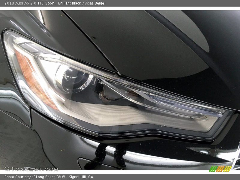 Brilliant Black / Atlas Beige 2018 Audi A6 2.0 TFSI Sport