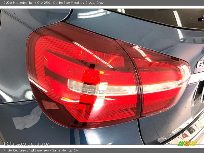 Denim Blue Metallic / Crystal Gray 2020 Mercedes-Benz GLA 250