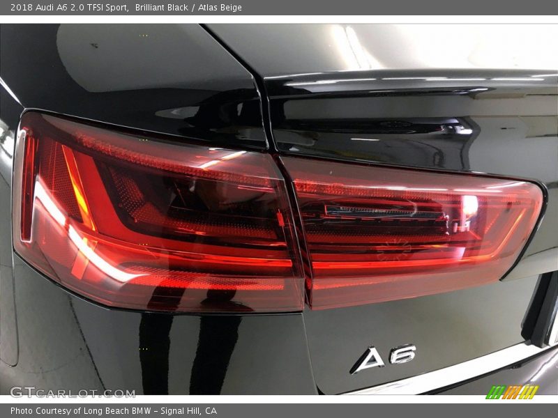 Brilliant Black / Atlas Beige 2018 Audi A6 2.0 TFSI Sport