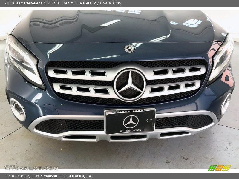 Denim Blue Metallic / Crystal Gray 2020 Mercedes-Benz GLA 250