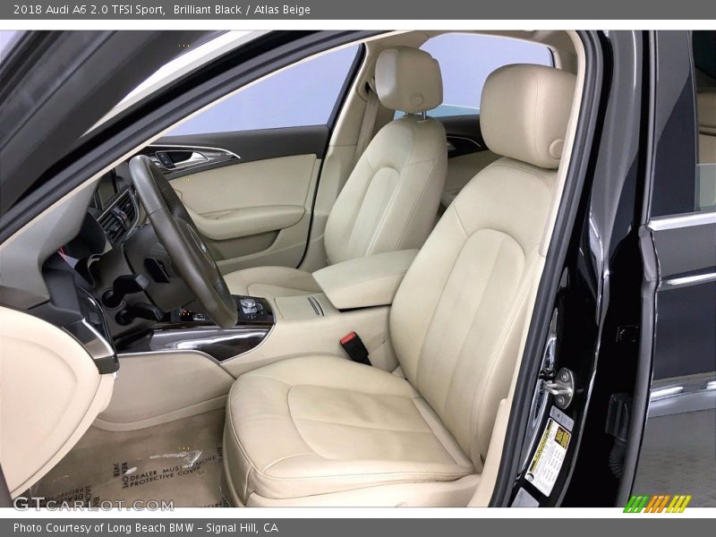 Front Seat of 2018 A6 2.0 TFSI Sport