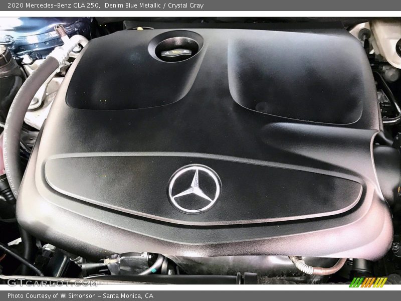 Denim Blue Metallic / Crystal Gray 2020 Mercedes-Benz GLA 250