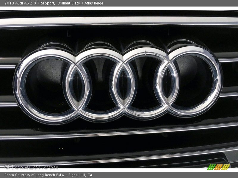 Brilliant Black / Atlas Beige 2018 Audi A6 2.0 TFSI Sport