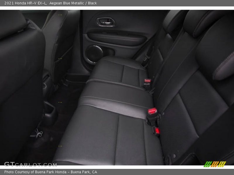 Aegean Blue Metallic / Black 2021 Honda HR-V EX-L