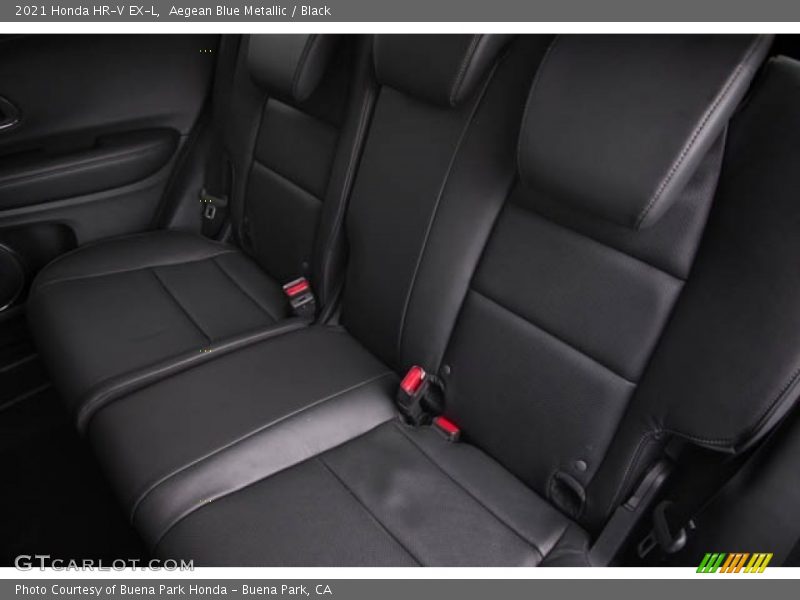 Aegean Blue Metallic / Black 2021 Honda HR-V EX-L