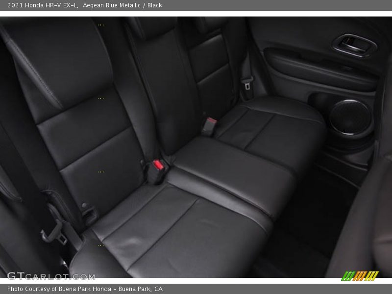 Aegean Blue Metallic / Black 2021 Honda HR-V EX-L