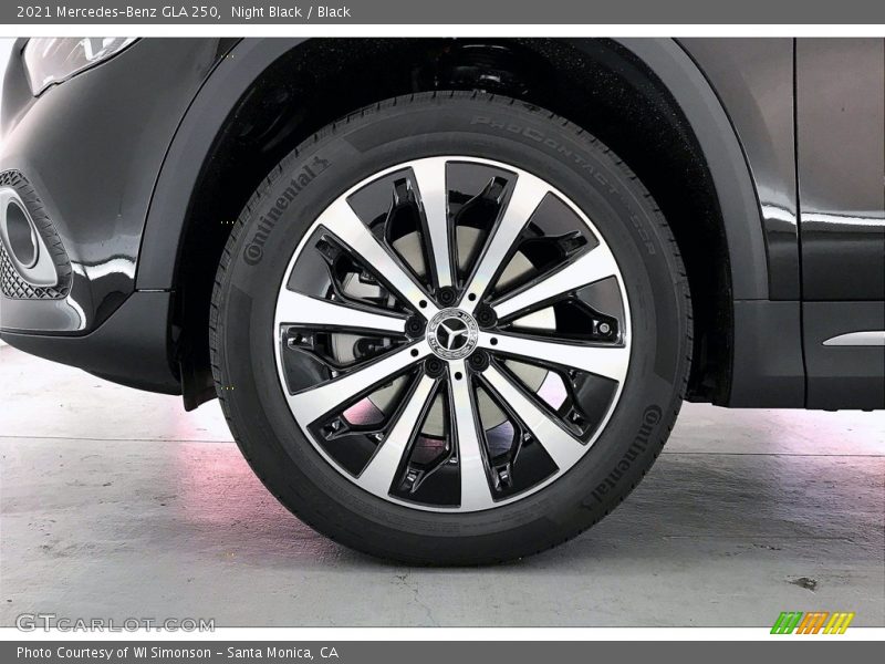Night Black / Black 2021 Mercedes-Benz GLA 250