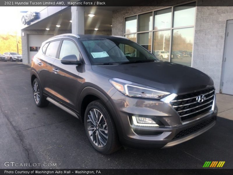 Magnetic Force / Black 2021 Hyundai Tucson Limited AWD