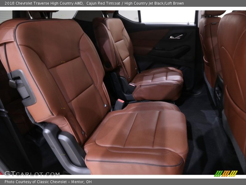 Cajun Red Tintcoat / High Country Jet Black/Loft Brown 2018 Chevrolet Traverse High Country AWD
