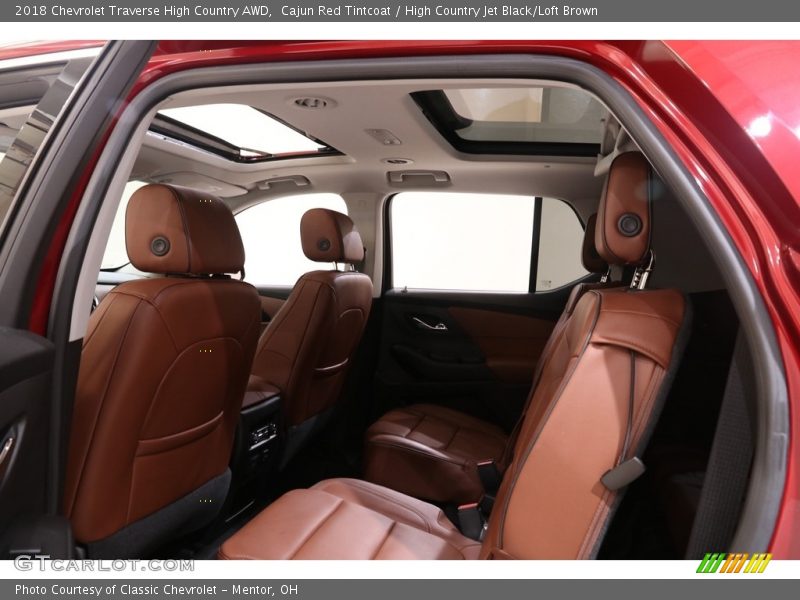 Cajun Red Tintcoat / High Country Jet Black/Loft Brown 2018 Chevrolet Traverse High Country AWD