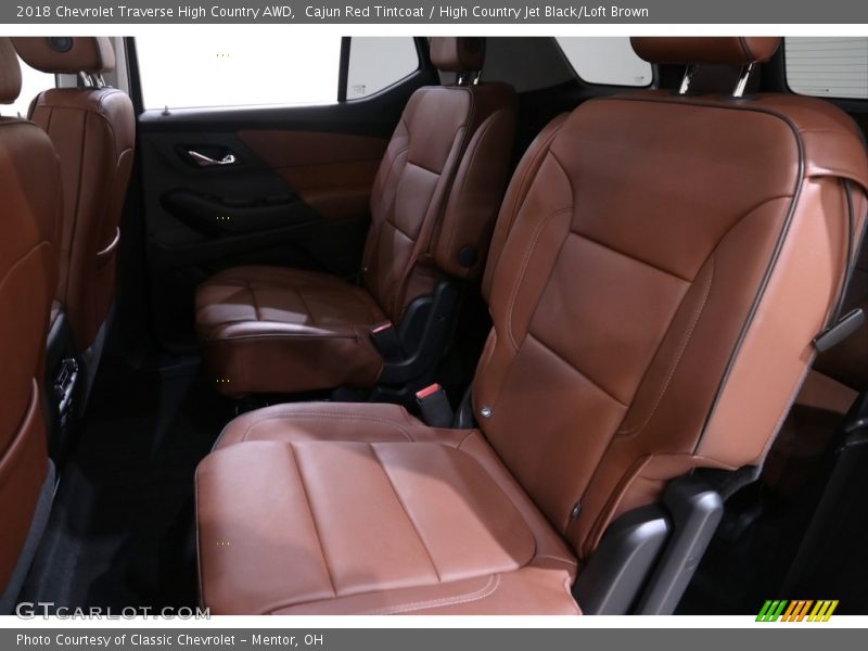 Cajun Red Tintcoat / High Country Jet Black/Loft Brown 2018 Chevrolet Traverse High Country AWD