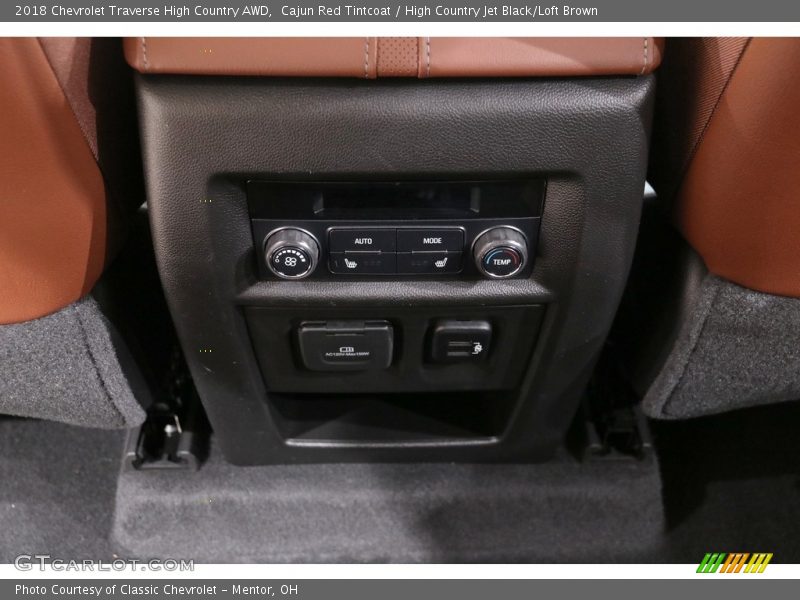 Cajun Red Tintcoat / High Country Jet Black/Loft Brown 2018 Chevrolet Traverse High Country AWD
