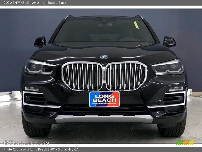 Jet Black / Black 2020 BMW X5 sDrive40i