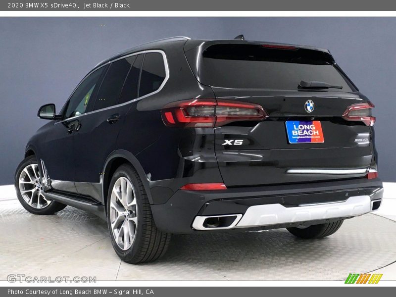 Jet Black / Black 2020 BMW X5 sDrive40i