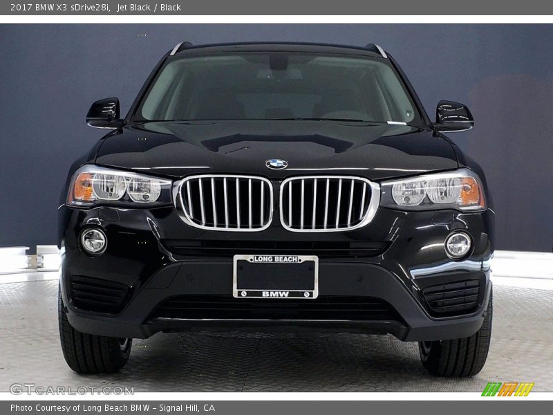 Jet Black / Black 2017 BMW X3 sDrive28i